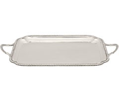 Sterlingsilber-Tablett, antik, Edwardian von Elkington & Co Ltd.