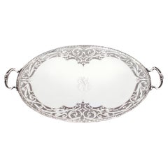 Antique Sterling Silver Tray