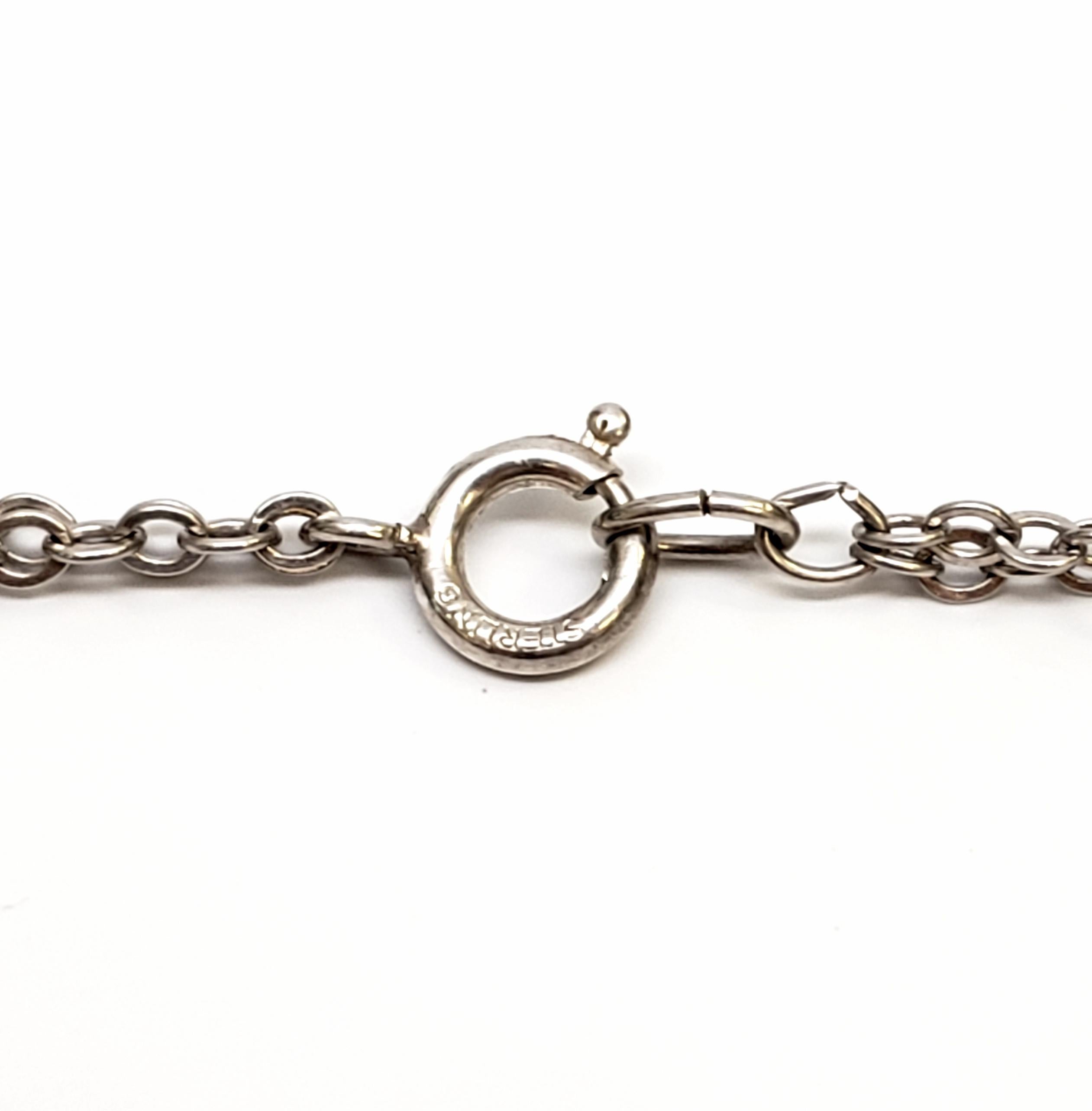 Sterling Silver Triple Heart Necklace 4