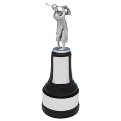 Sterling Silver Golf Trophy by Edward Barnard & Sons in 1953