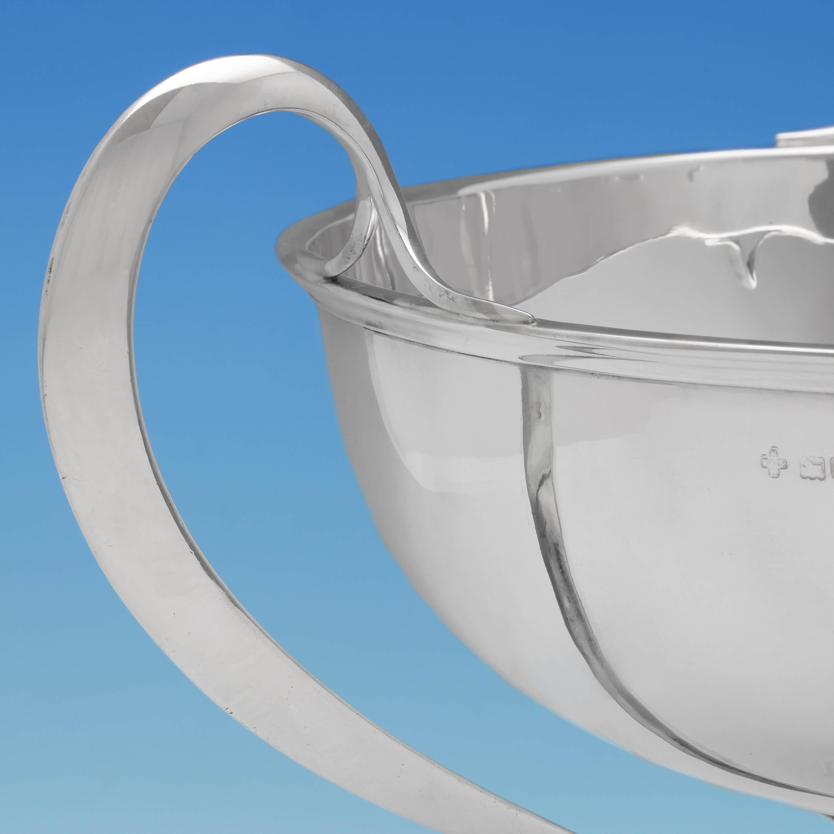 Art Nouveau Sterling Silver Trophy
