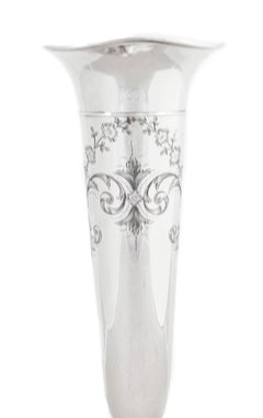 Vaso a tromba in argento 925