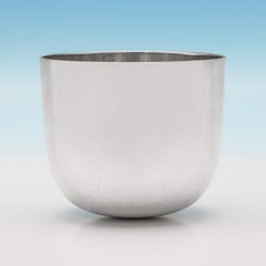 George V Sterling Silver Tumbler Cup Hallmarked in 1927 by Barnards