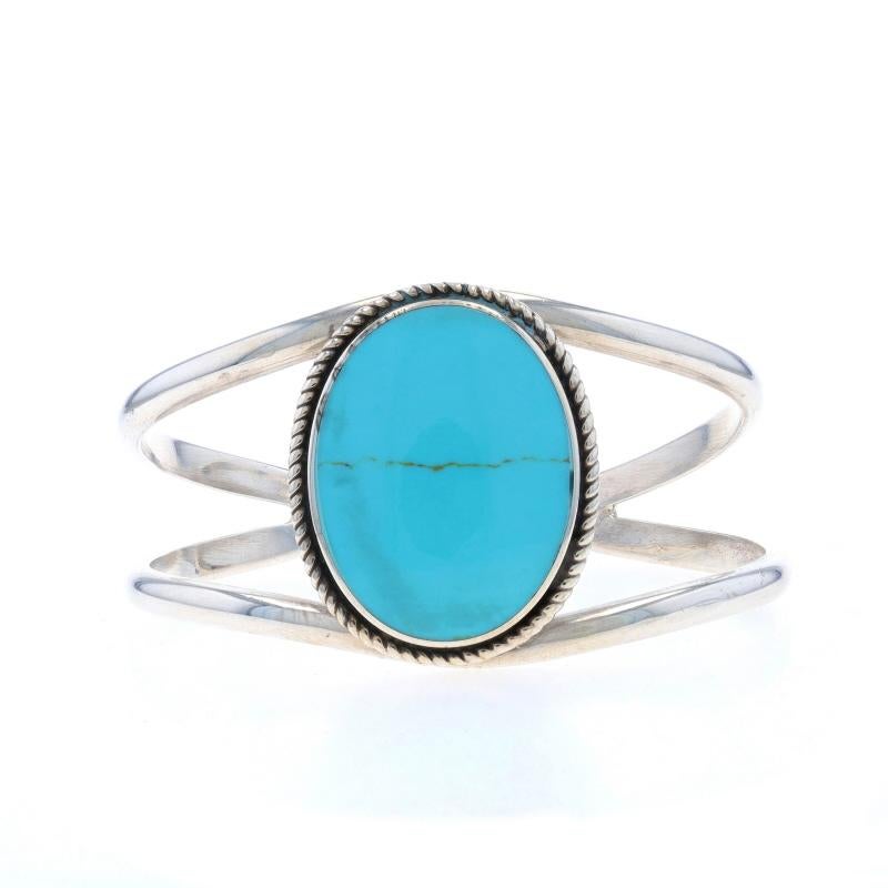 Contenuto del metallo: Argento Sterling

Informazioni su A. Stone

Turchese naturale
Trattamento: Miglioramenti di routine
Colore: blu verdastro

Stile: Bracciale solitario
Tipo di chiusura: N/A (scivola sul polso)
Caratteristiche: Dettagli del