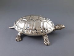 Sterling Silver turtle box