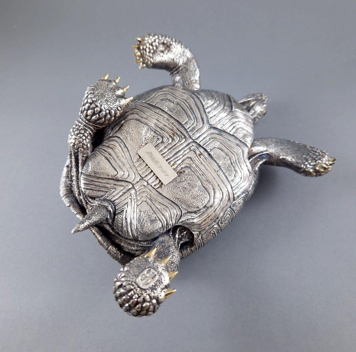 Sterling Silver Turtle For Sale 6