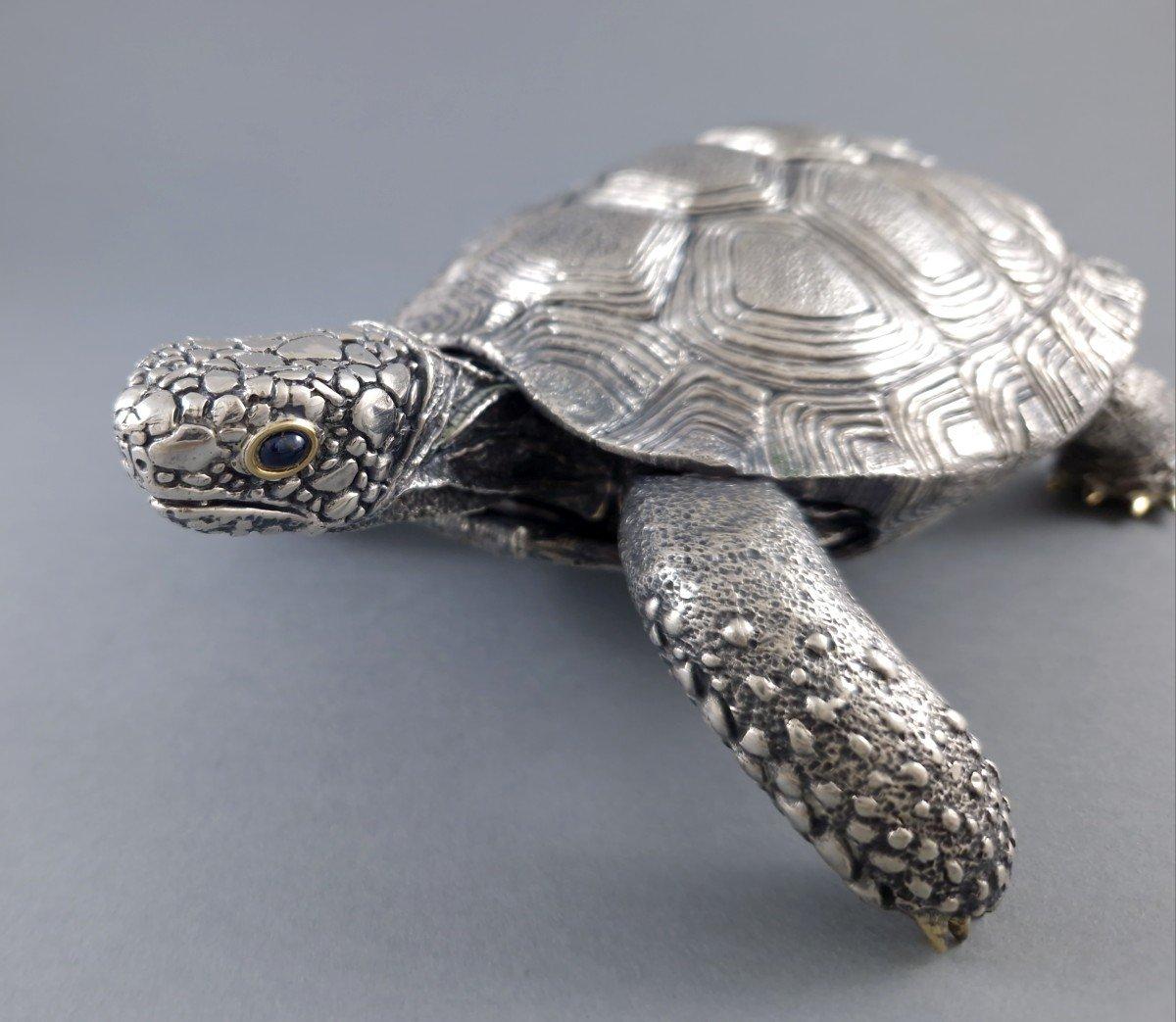 Sterling Silver Turtle 3