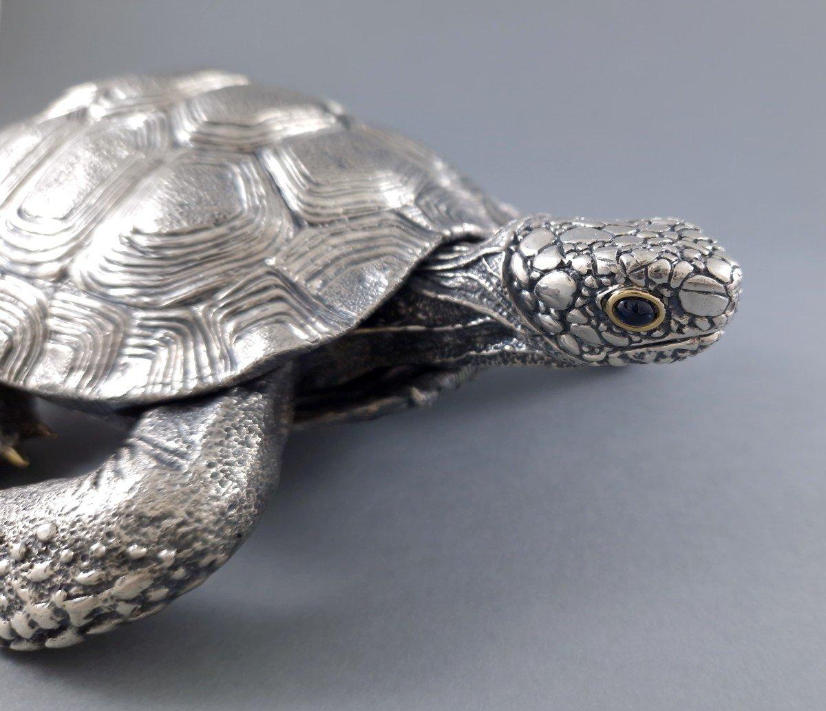 Sterling Silver Turtle For Sale 4