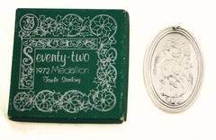 Sterling Silver “ Two Turtle Doves” Christmas Ornament