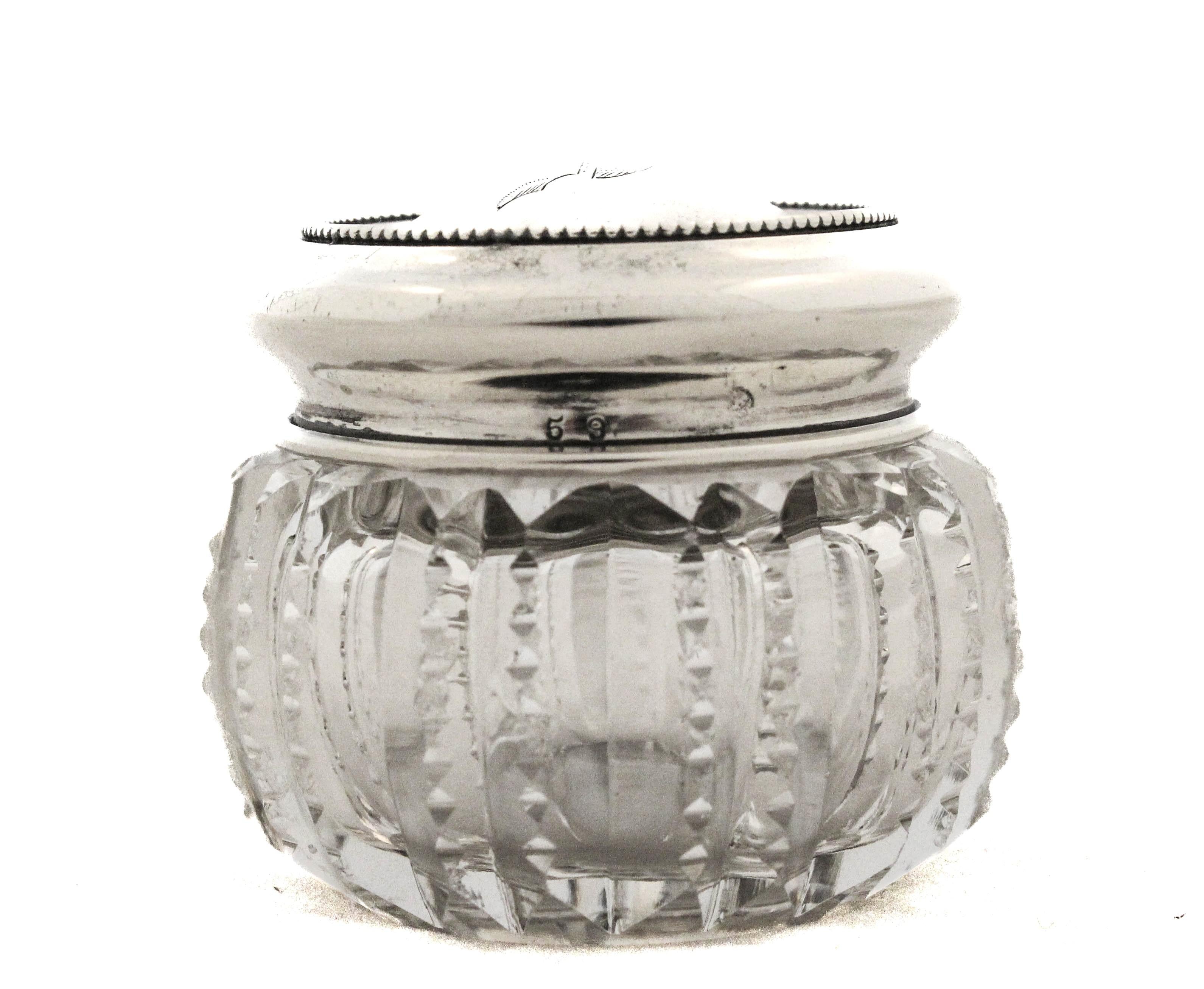 Americano Vaso per vanità in argento 925 in vendita