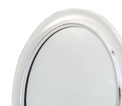 Miroir de coiffeuse en argent sterling