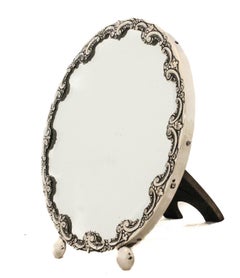 Sterling Silver Vanity Mirror