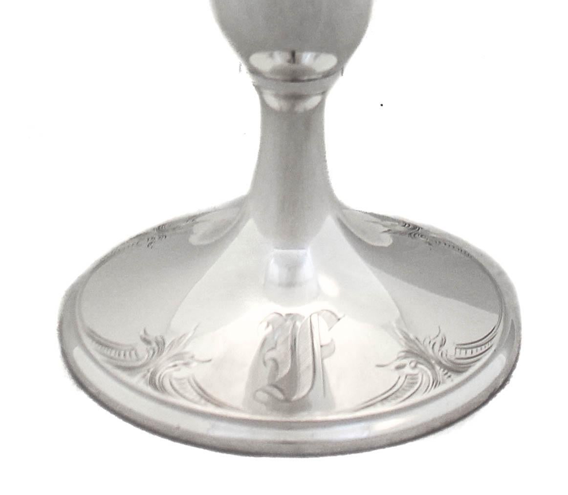 American Sterling Silver Vase