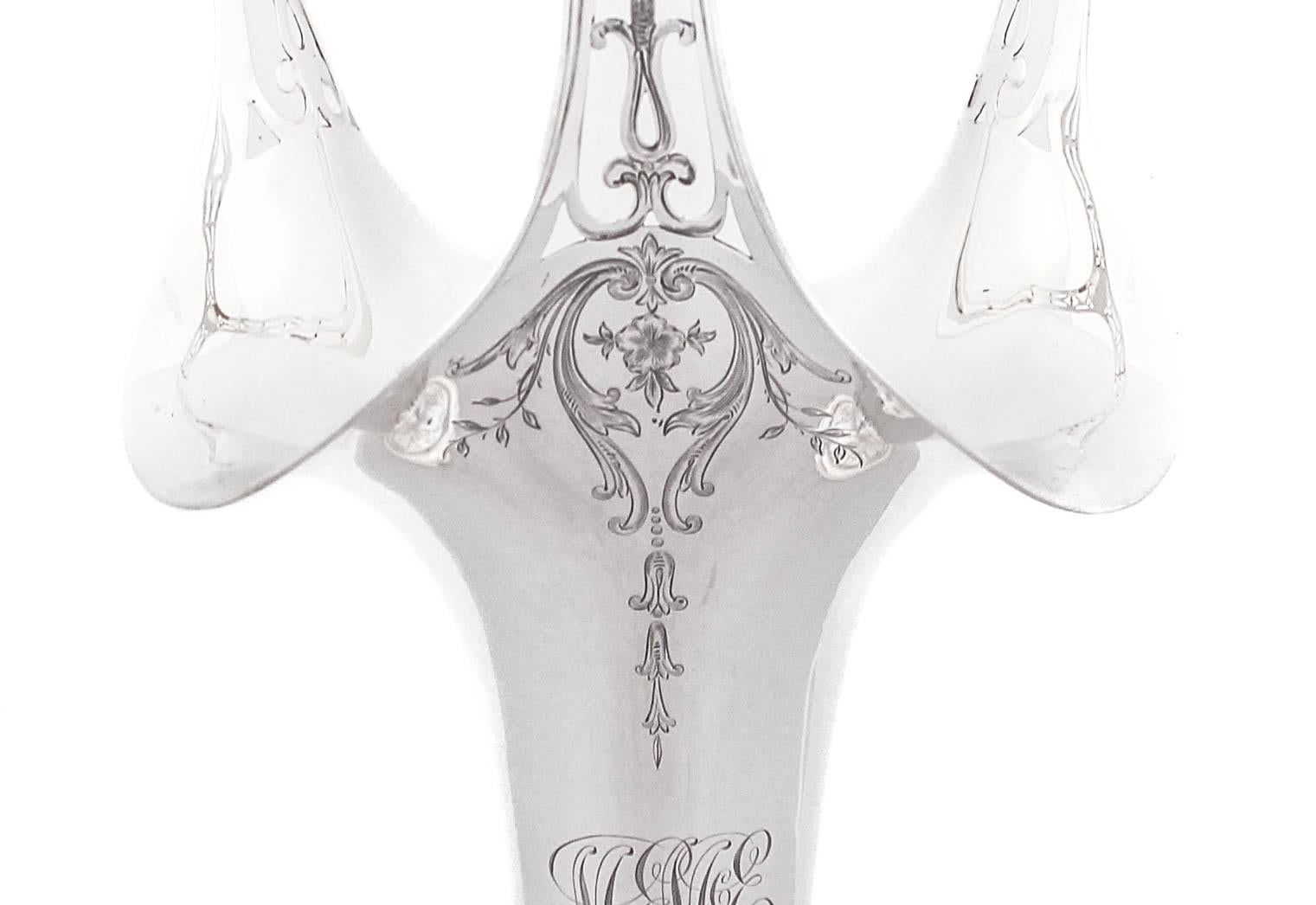Early 20th Century Sterling Silver Vase