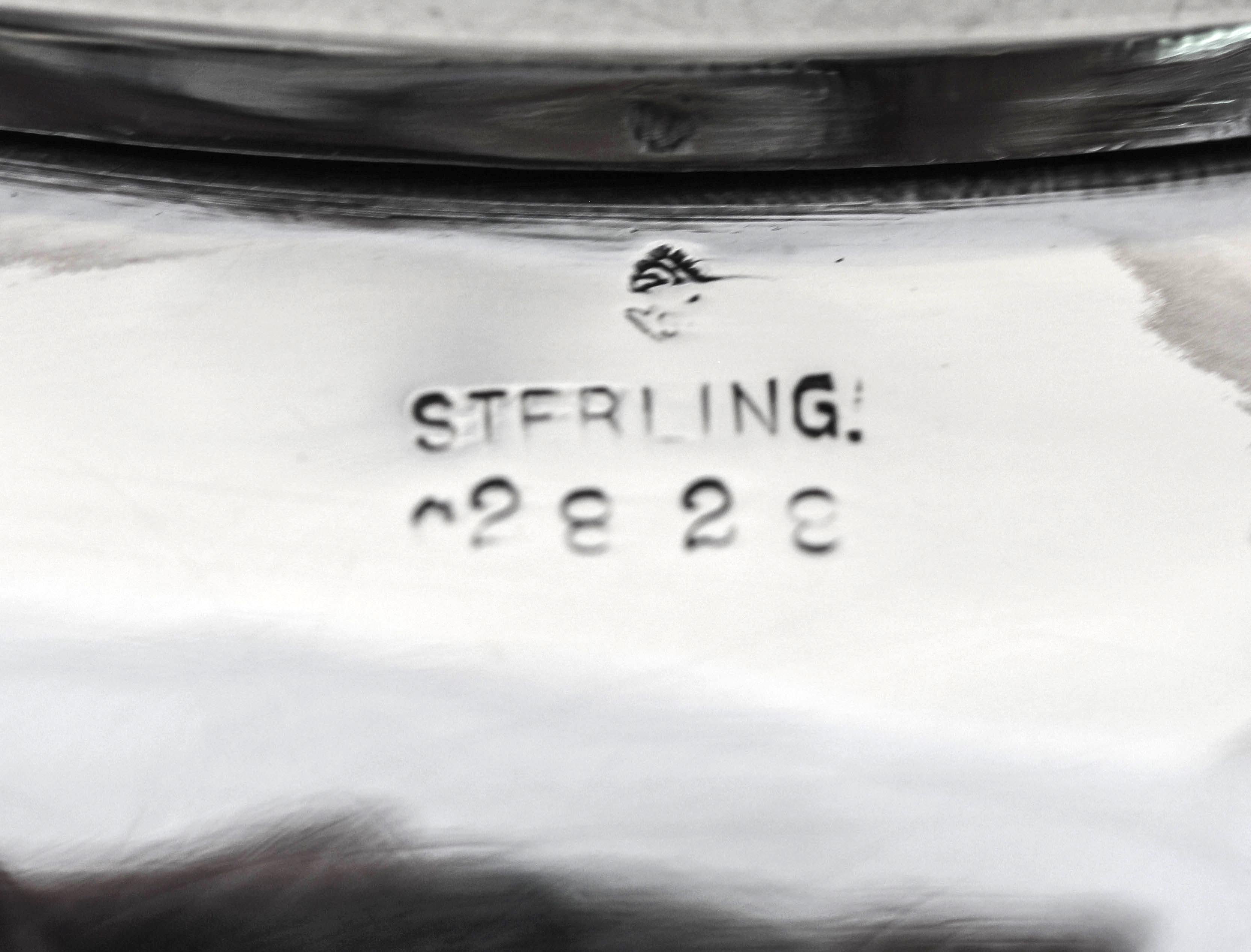 Sterling Silver Vase For Sale 1