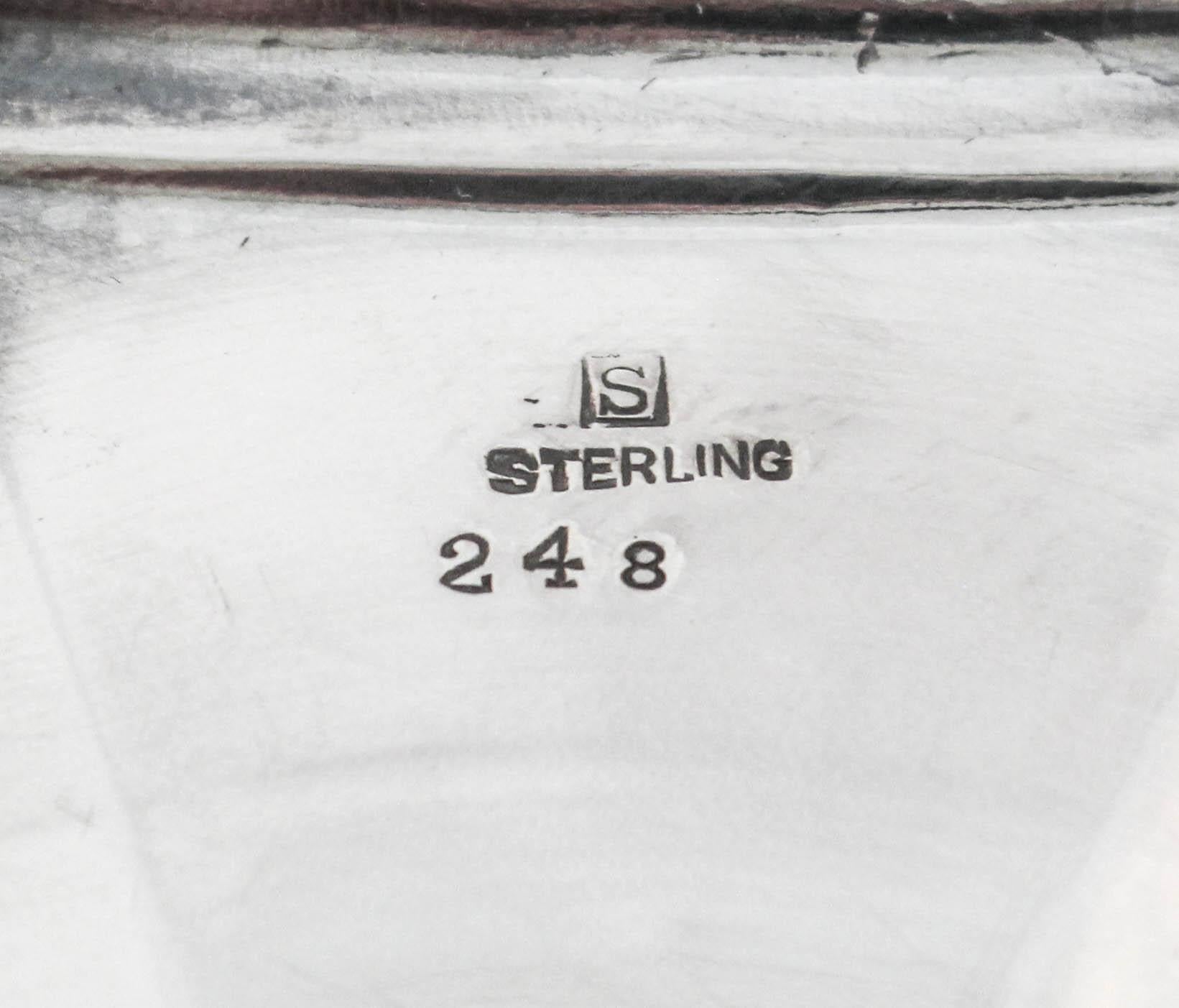 Sterling Silver Vase For Sale 3