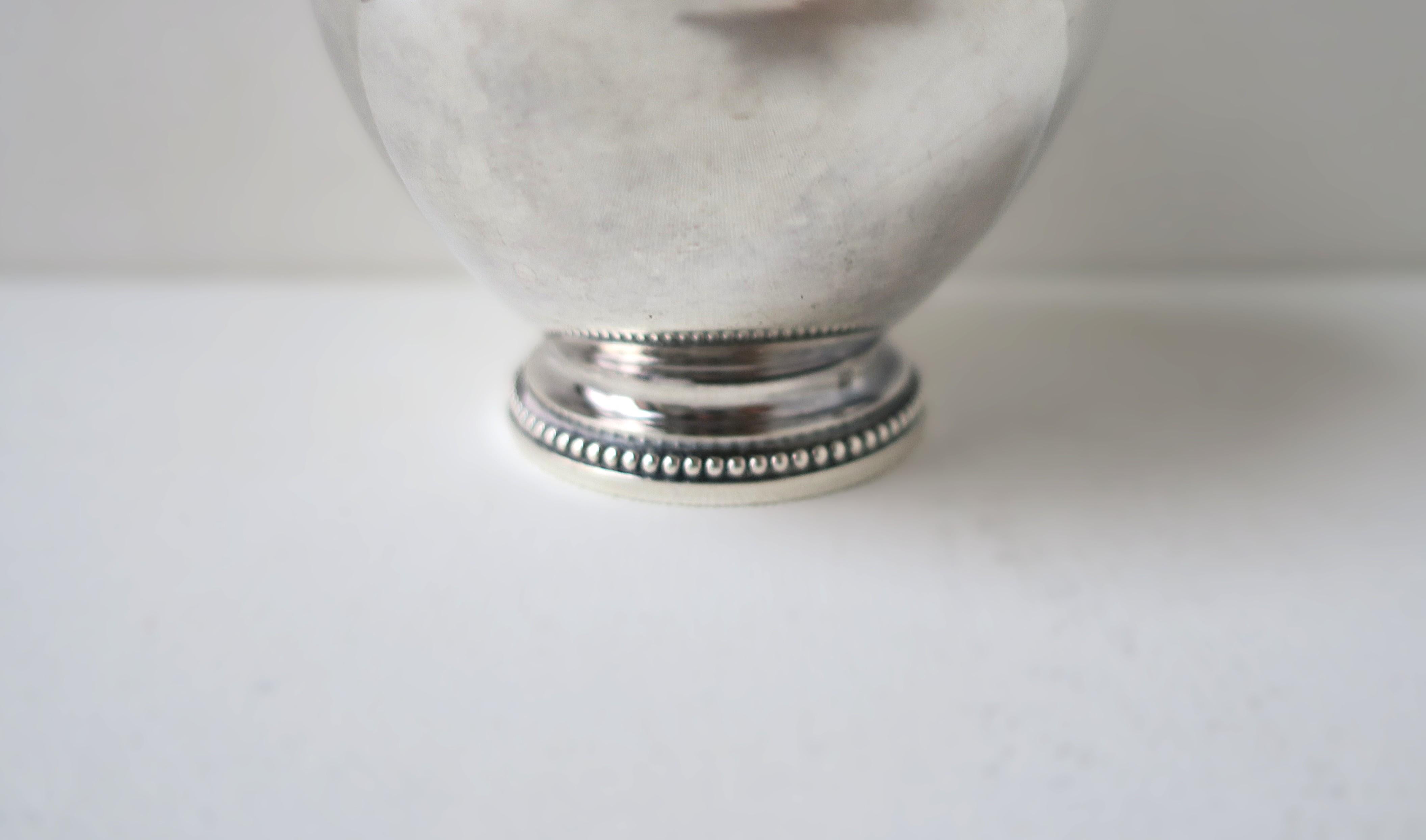 Vase aus Sterlingsilber im Angebot 4
