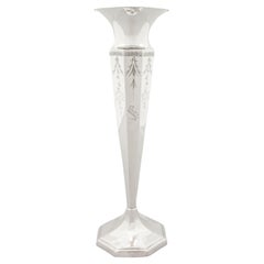 Vintage Sterling Silver Vase