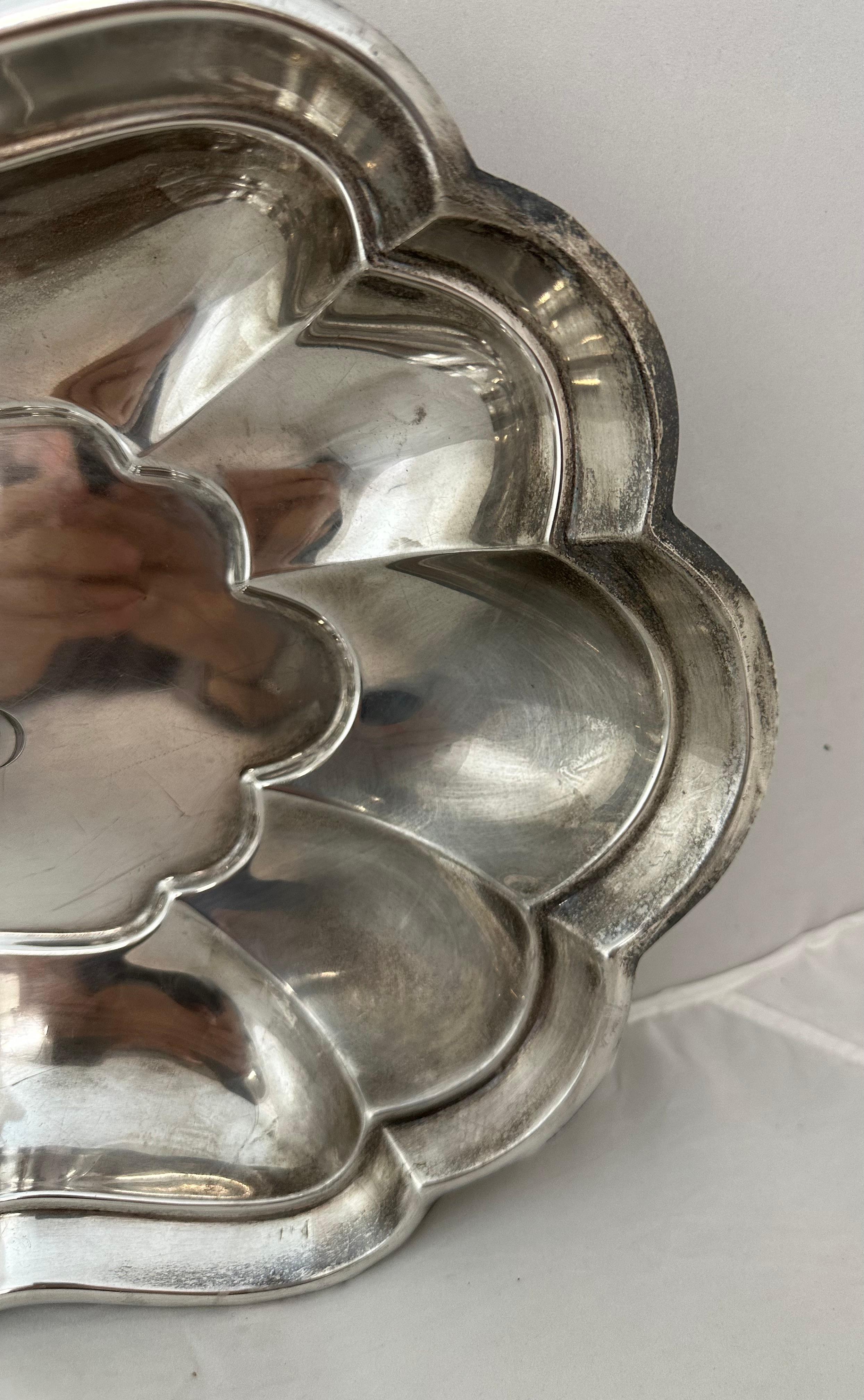 Art déco Bol à légumes en argent sterling Reed & Barton en vente