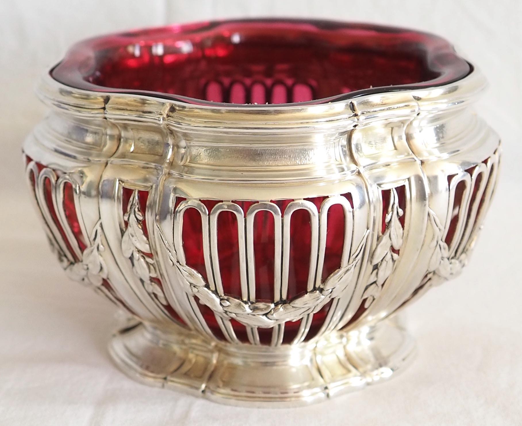 vintage baccarat crystal bowl
