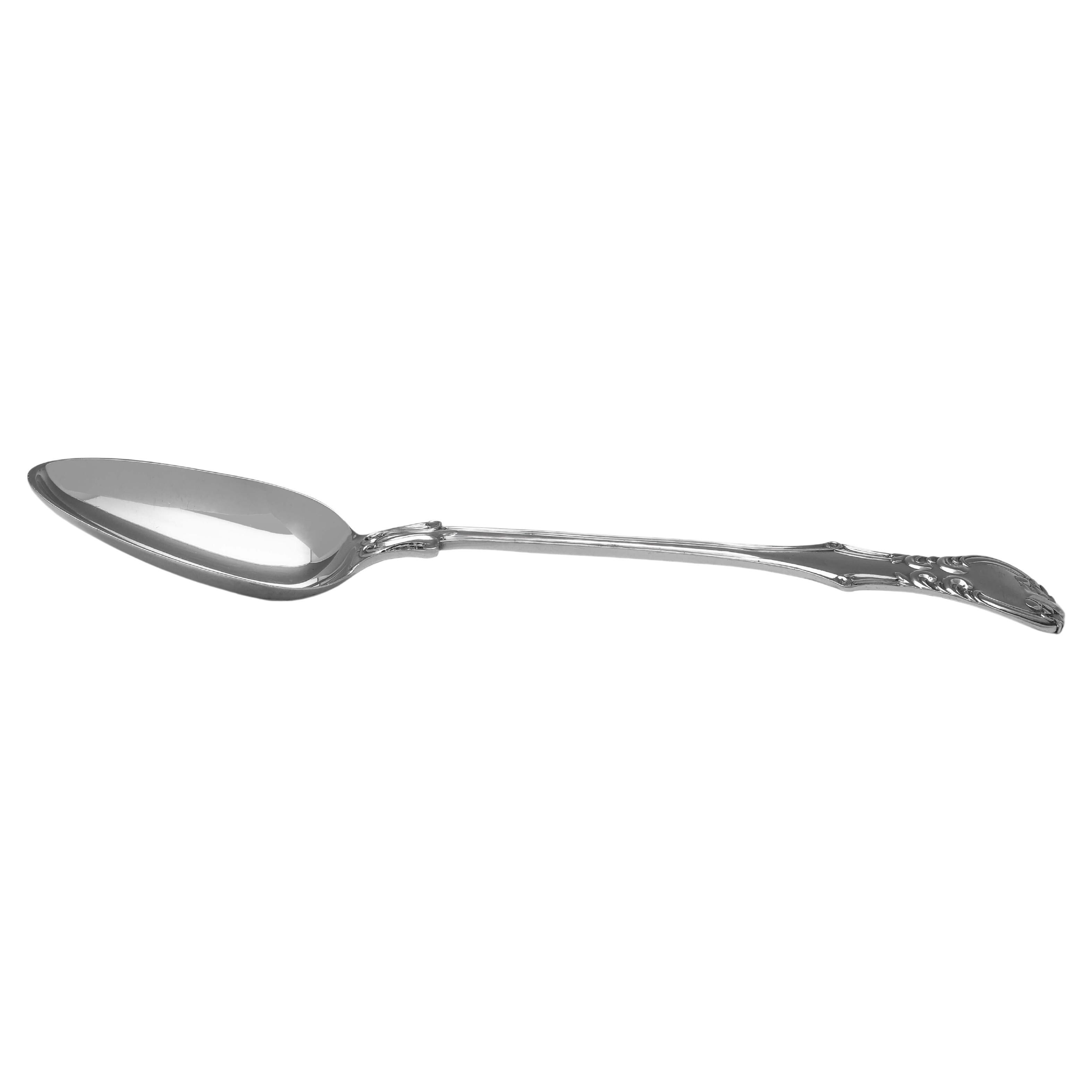 Sterling Silver 'Victoria' Pattern Basting Spoon - London 1855