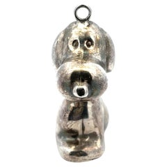 Sterling Silver Vintage Snoopy Charm - 1958 United Feature Syndicate