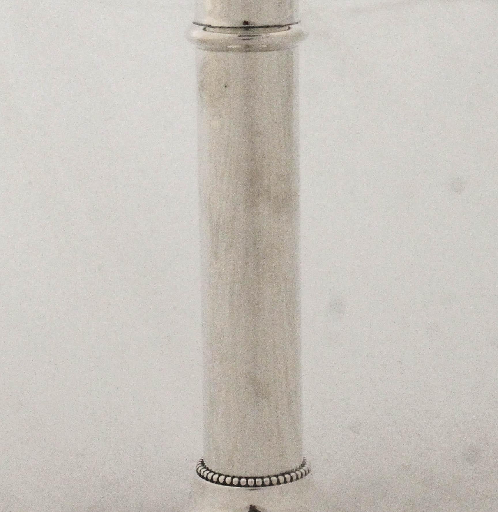 Inizio XX secolo Candelieri Wallace in argento massiccio in vendita