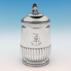 Matthew Boulton, Regency Period Antique Sterling Silver Water Jug from 1811
