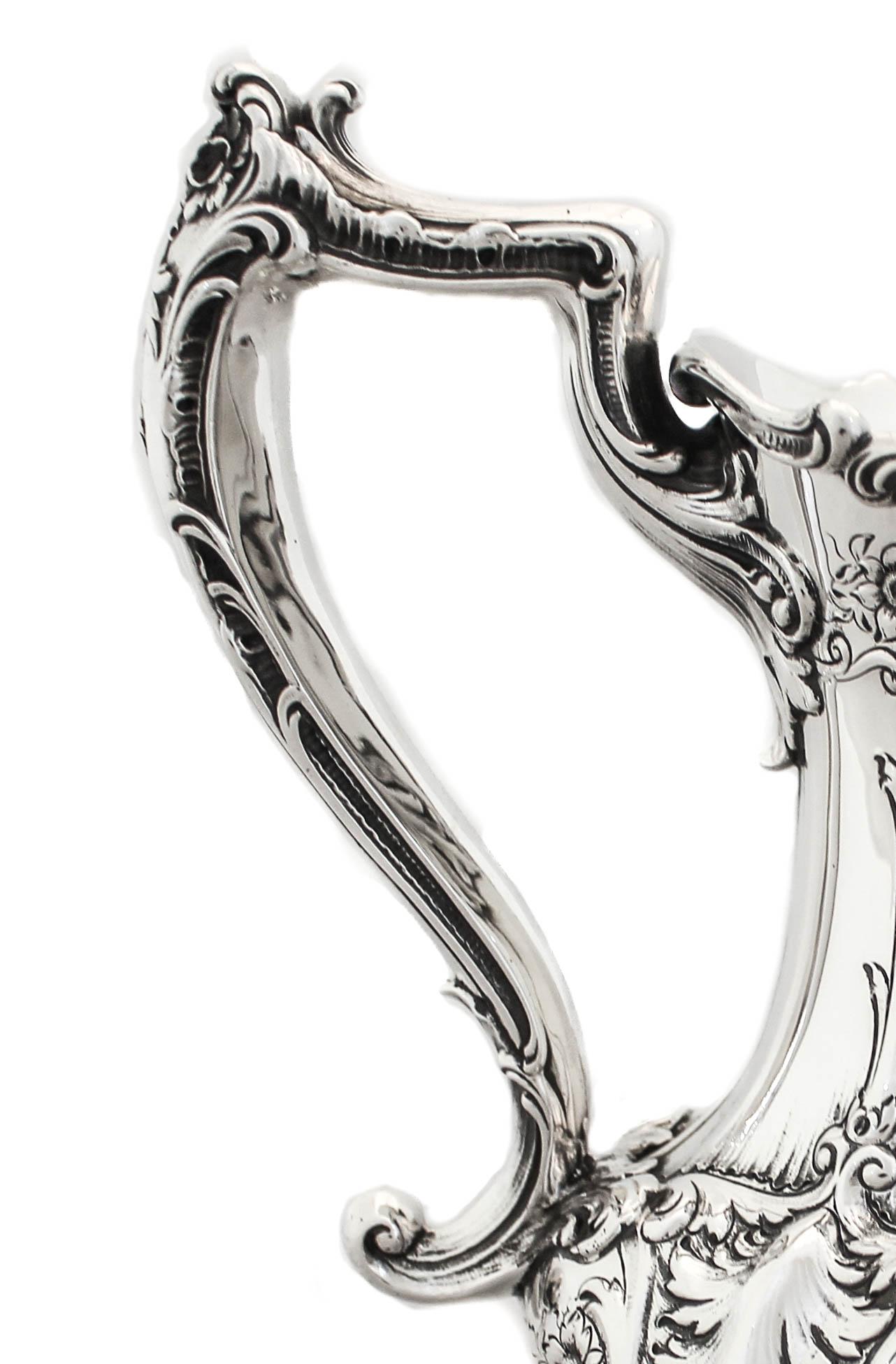 American Sterling Silver Water Pitcher, 1915
