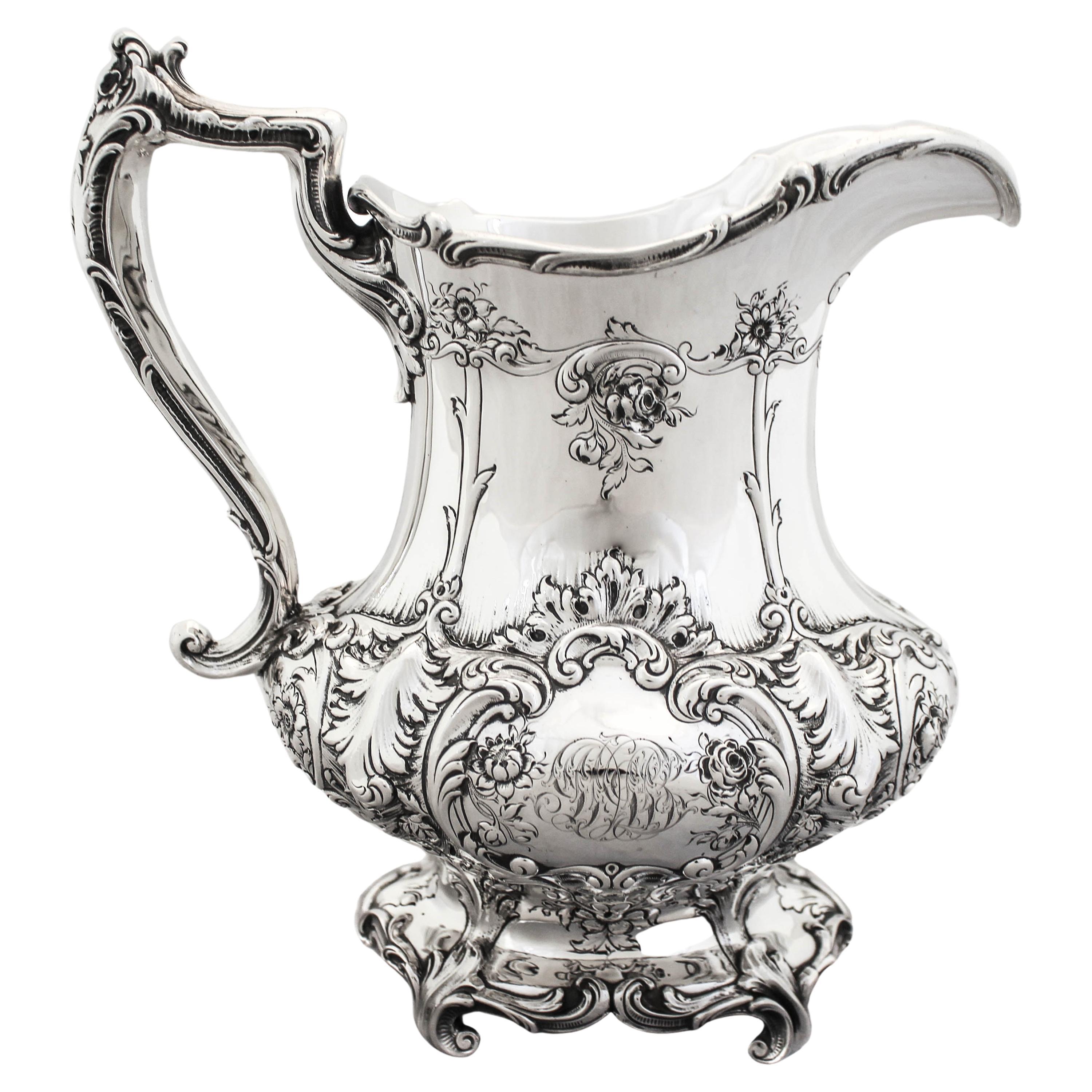 Sterling Silver Water Pitcher, 1915