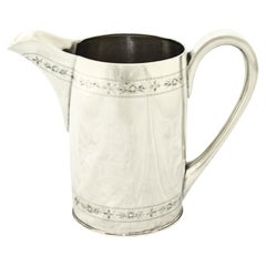 Sterling Silver Water Pitcher by Gebelein