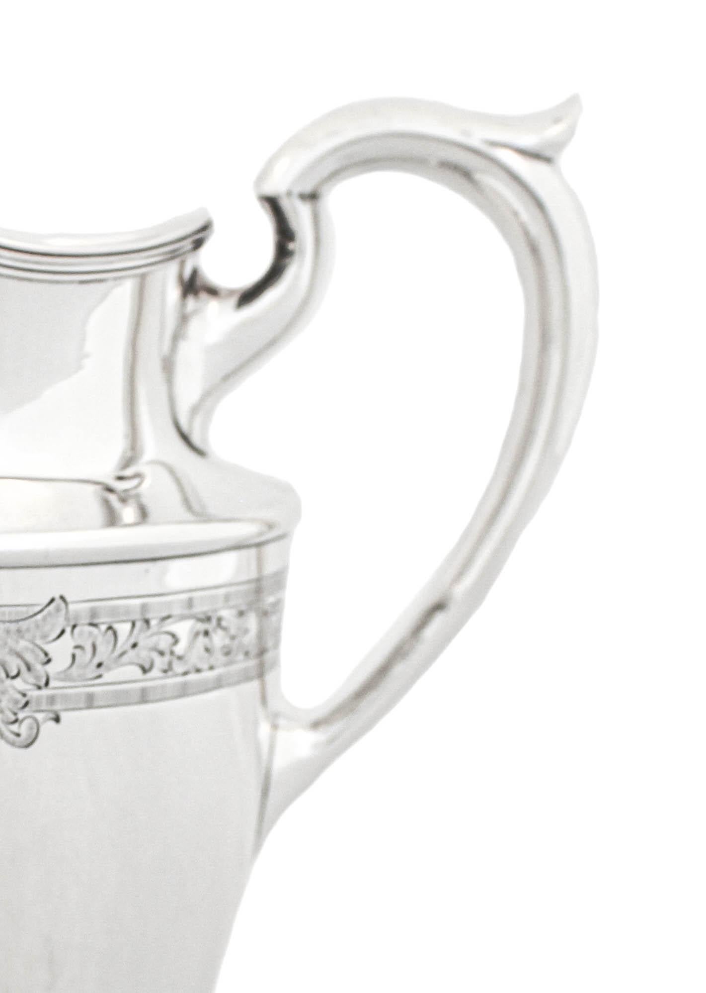  Sterling Silver Water Pitcher For Sale 1