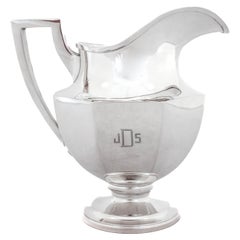 Sterling Silver Water Pitcher