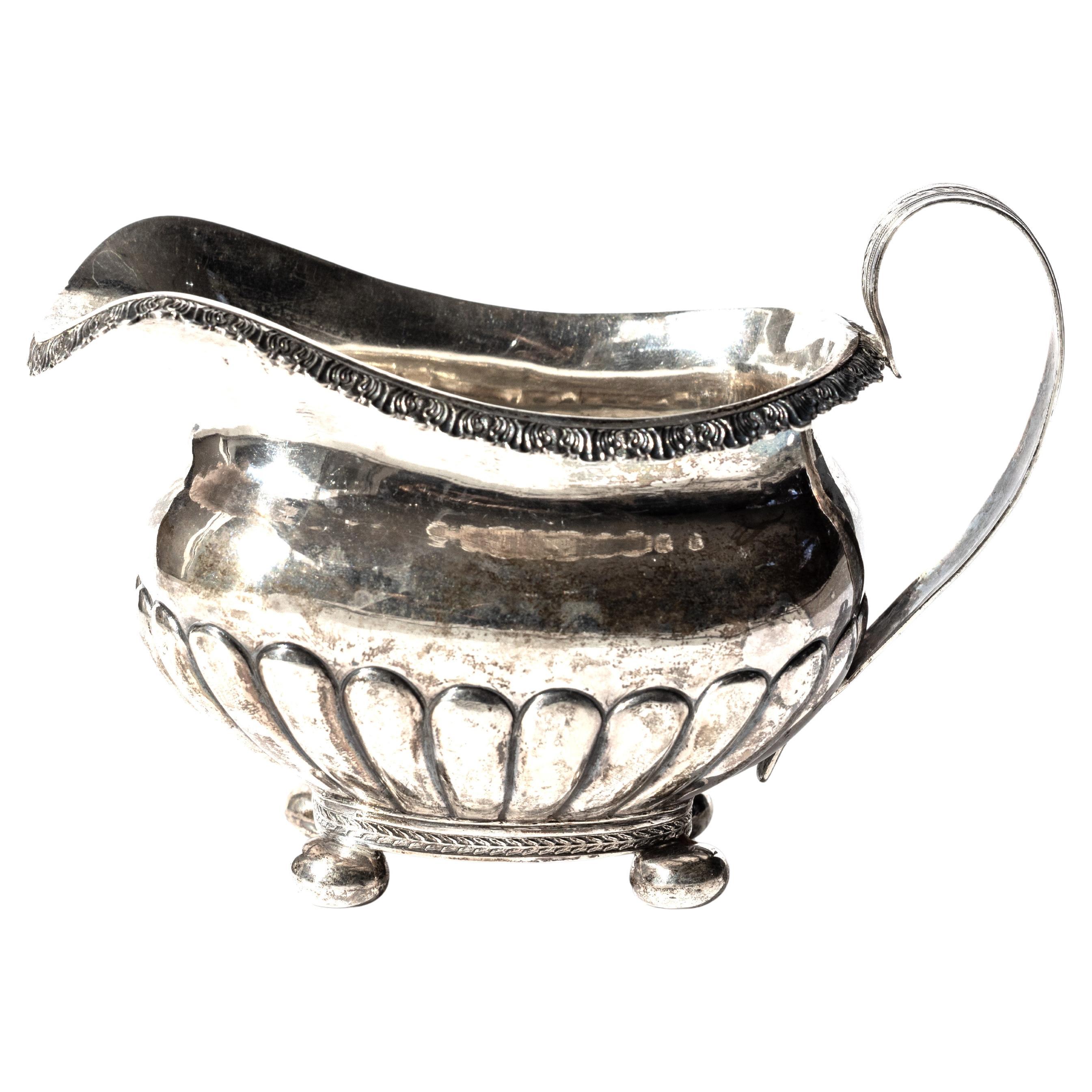 Sterling Silver Water Pitcher with Foundry Marks