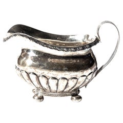 Antique Sterling Silver Water Pitcher with Foundry Marks