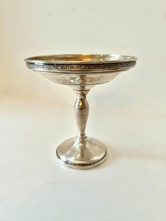 Sterling Silver Weighted Pedestal Compote