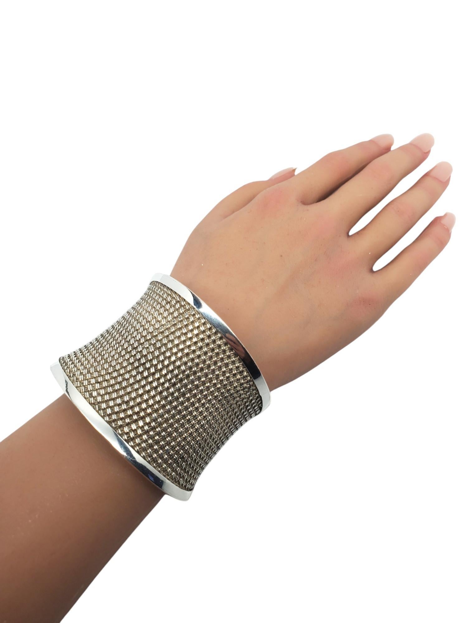 Bracciale a maglie larghe in argento Sterling #20718 in vendita 6