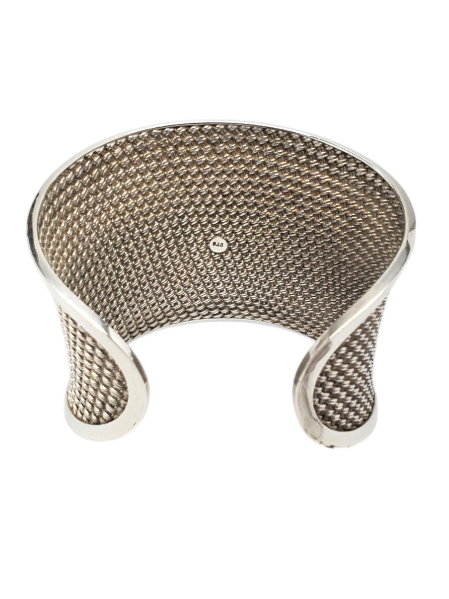 Bracciale a maglie larghe in argento Sterling #20718 In condizioni buone in vendita a Washington Depot, CT