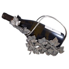 Sterling Silver Wine Bottle Holder