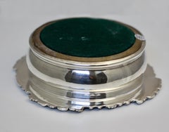 Sterling Silver Wine Coasters English, London, 1810