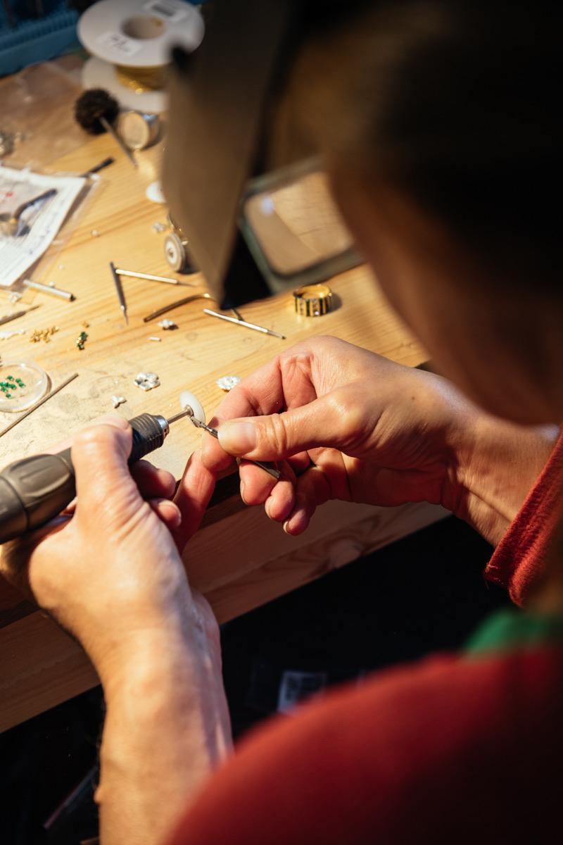 Artista Bracciale a forma di ala in argento sterling in vendita