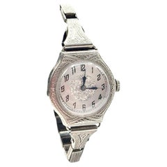 Montre-bracelet bracelet en argent sterling Elaine Switzerland