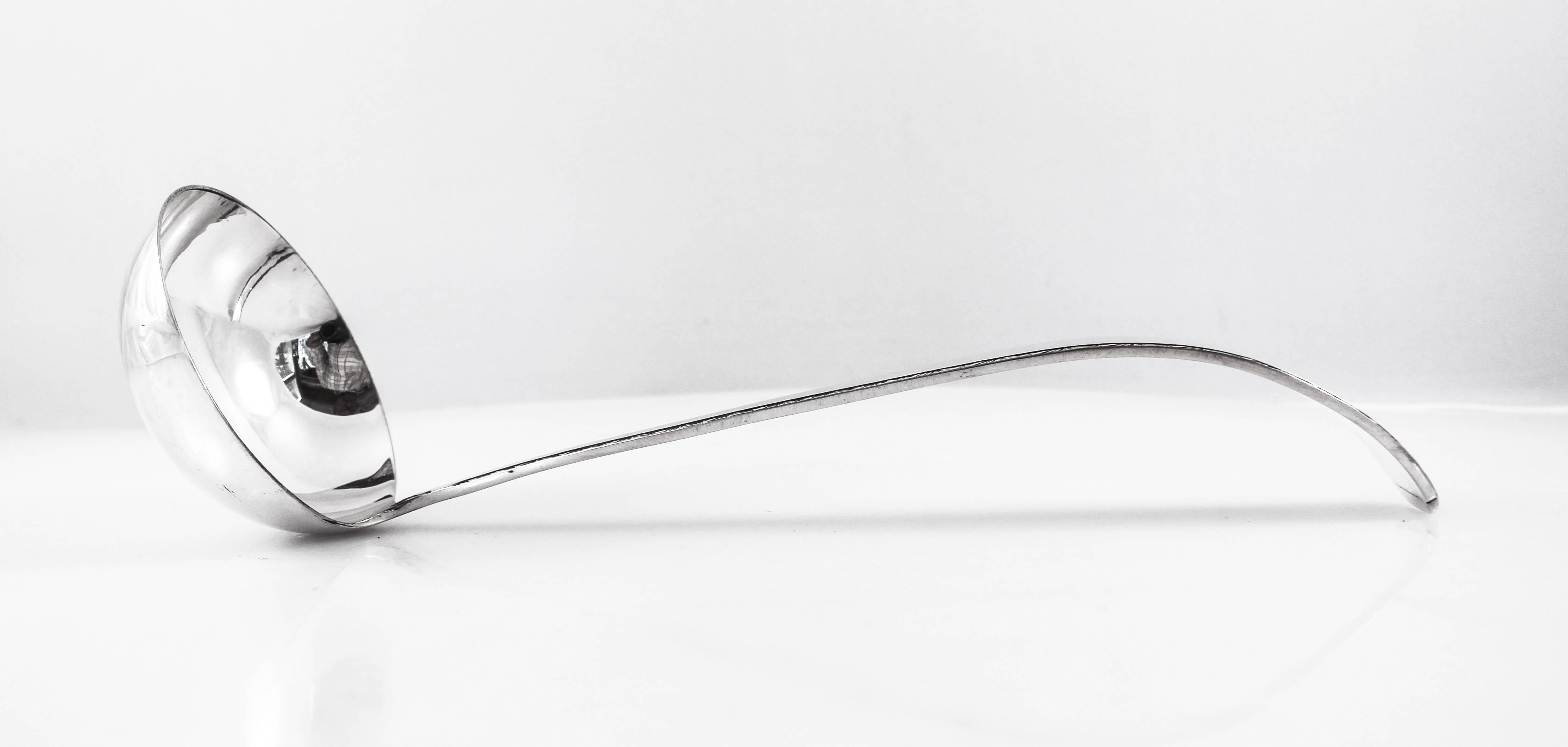 Mid-20th Century Sterling Soup Ladle