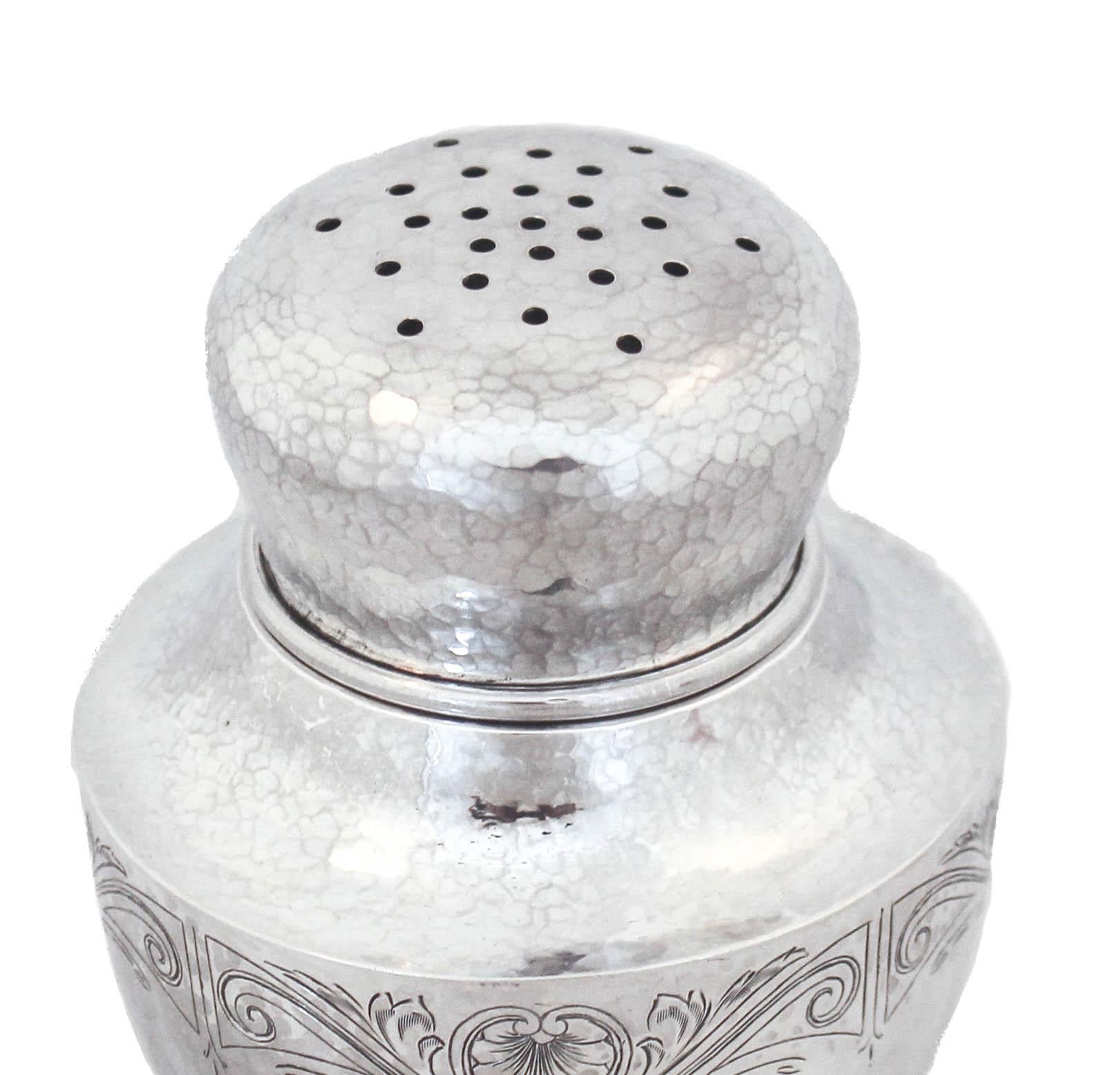 Early 20th Century Sterling Sugar Caster For Sale