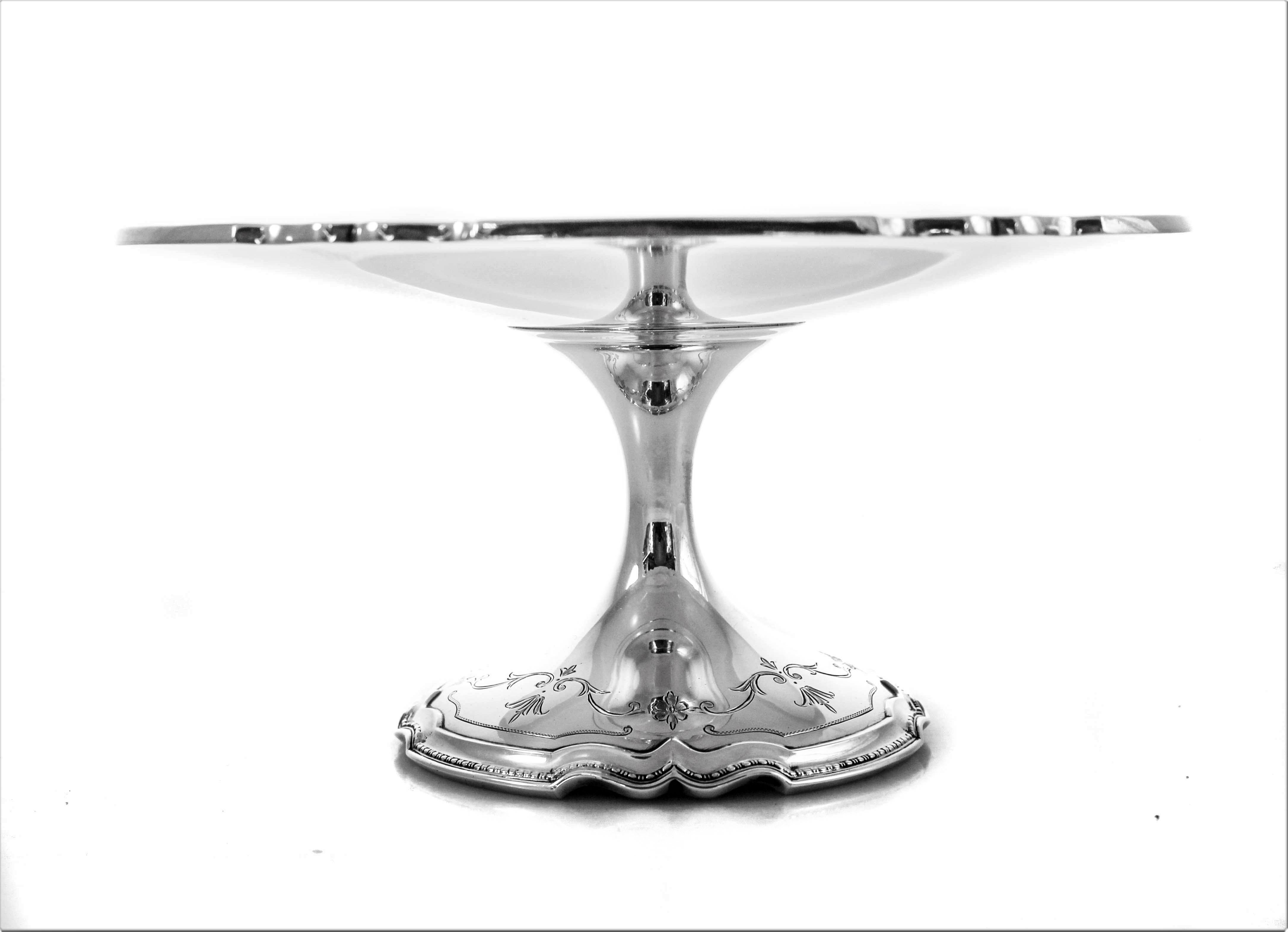 Early 20th Century Sterling Tazza