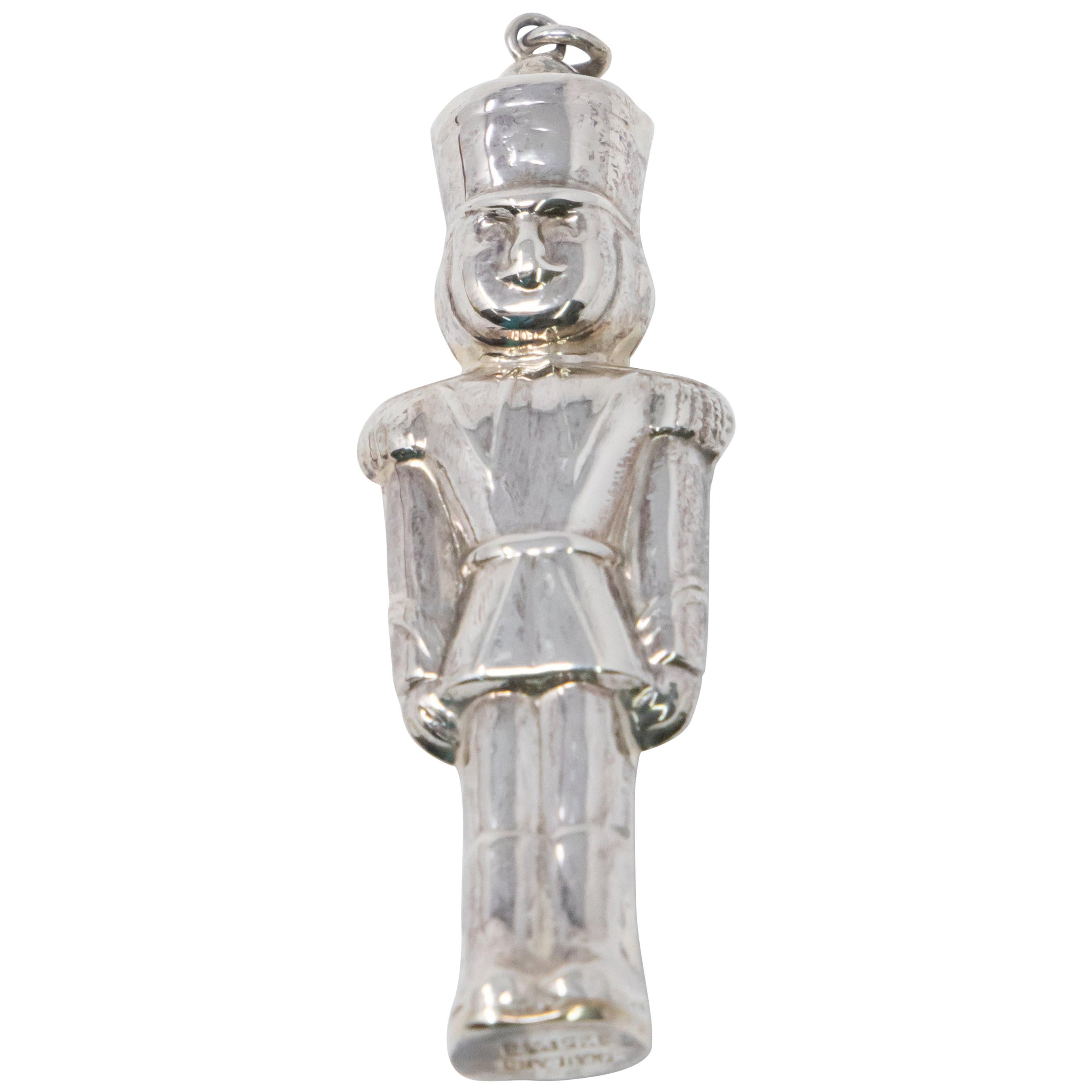 Sterling Toy Soldier Ornament For Sale