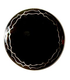 Sterling Vanity Jar, English, Circa 1900