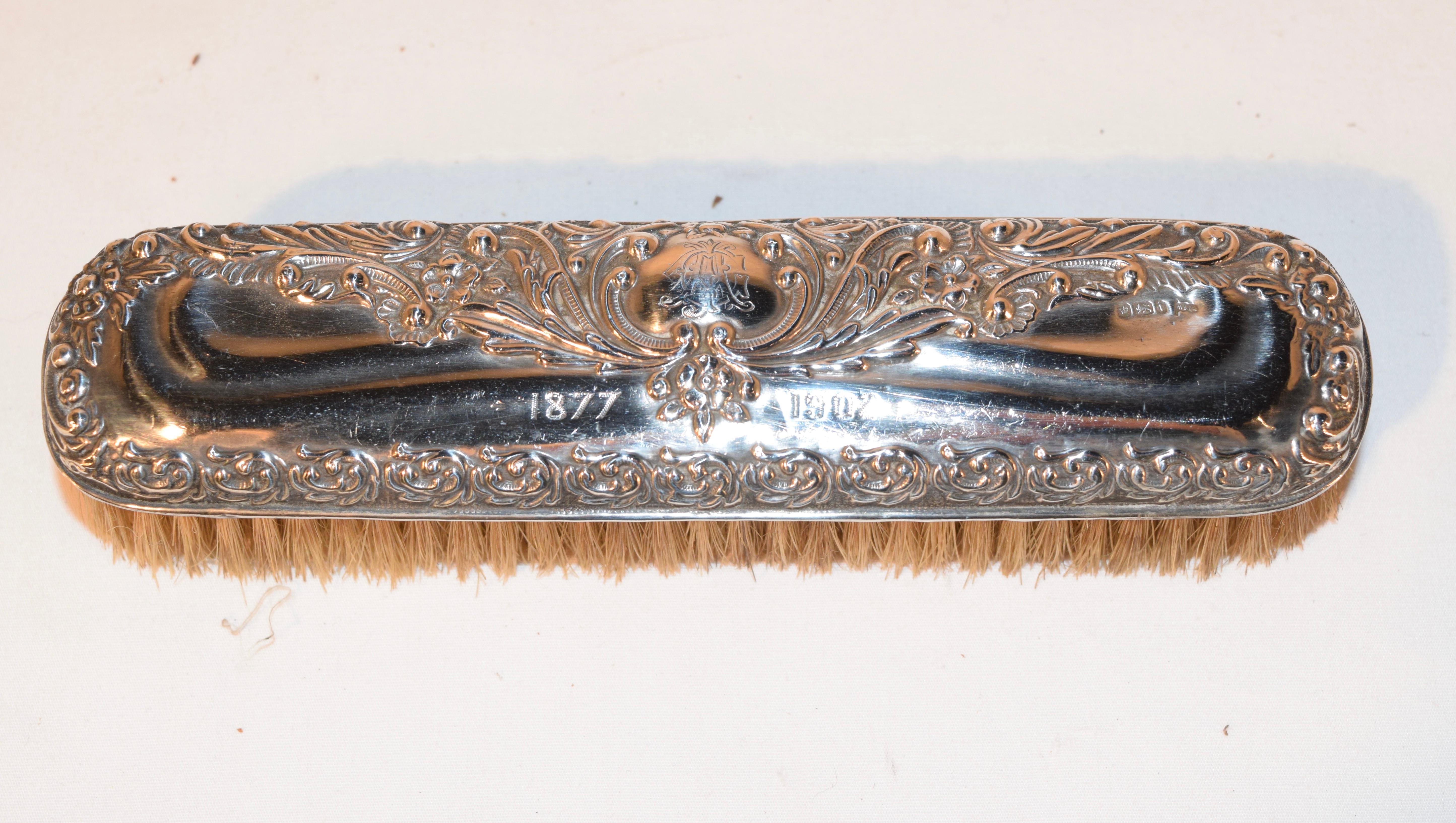 Sterling Vanity Set, circa 1901 For Sale 3