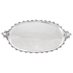 Antique Sterling Vanity Tray