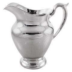 Sterling Water Pitcher